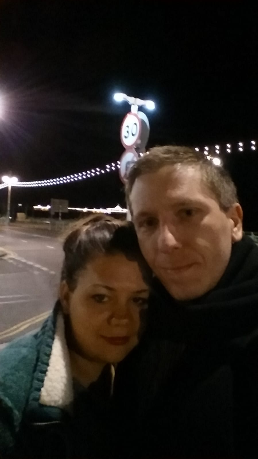 Jody and Kirsty in Brighton