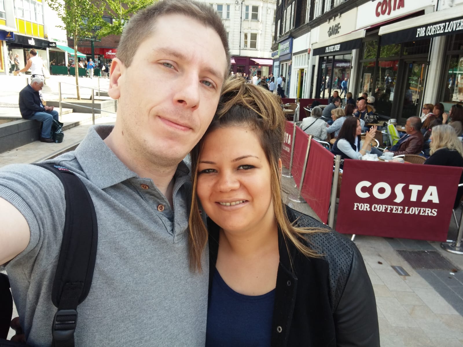 Jody and Kirsty in Orpington